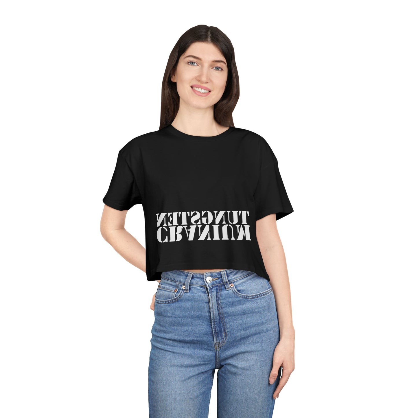 TUNGSTENCRANIUM Crop Tee