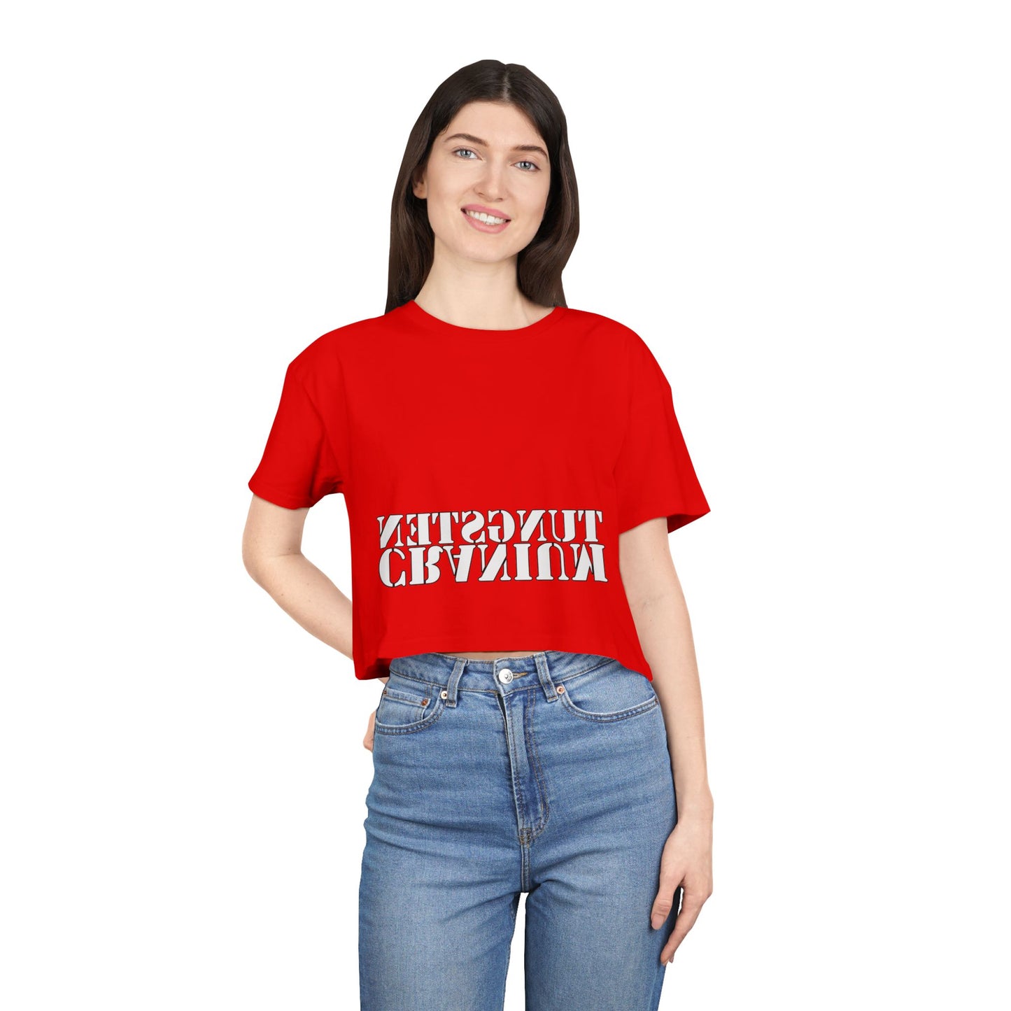 TUNGSTENCRANIUM Crop Tee