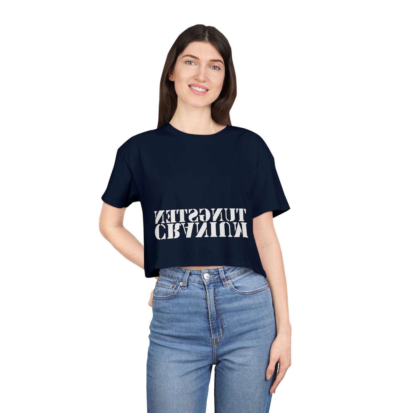 TUNGSTENCRANIUM Crop Tee