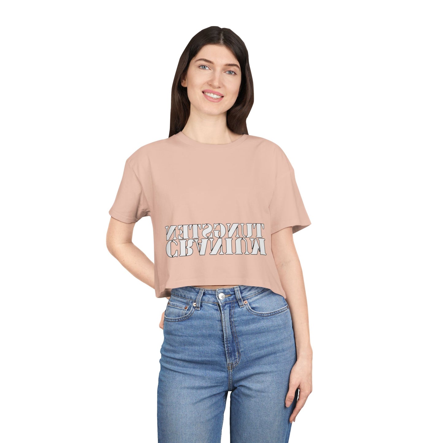 TUNGSTENCRANIUM Crop Tee