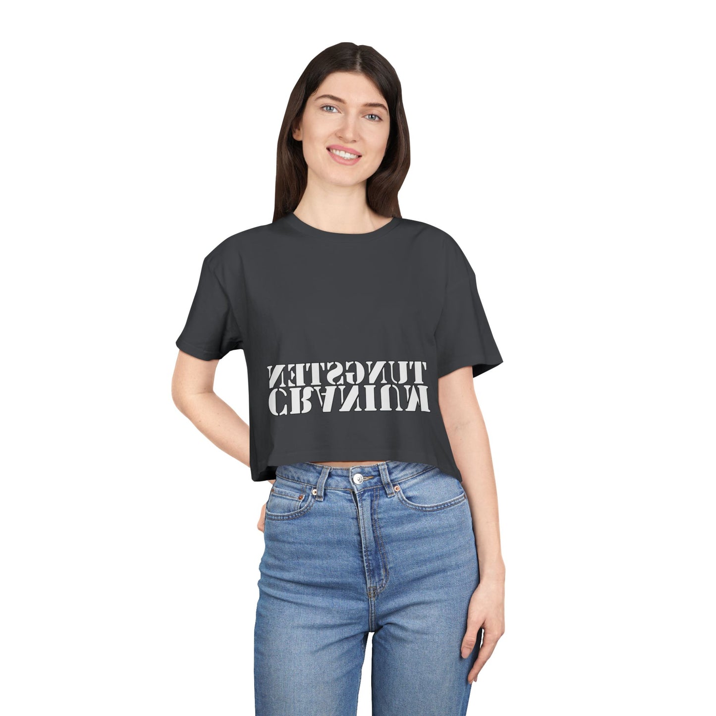 TUNGSTENCRANIUM Crop Tee
